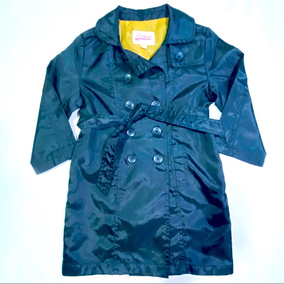 Chillipop Other - Chilipop lightweight black trench coat 4T